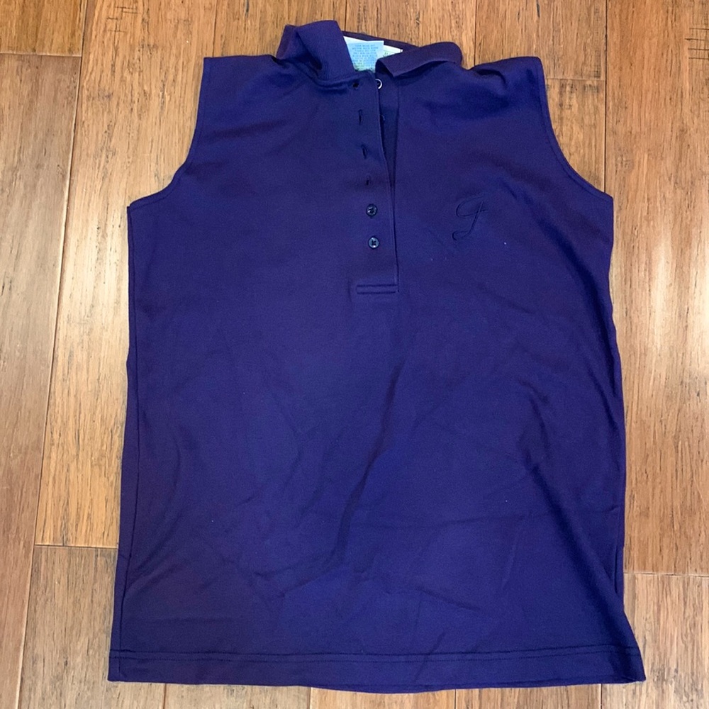 100% combined cotton sleeveless golf shirts